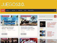 Tablet Screenshot of juegos30.com